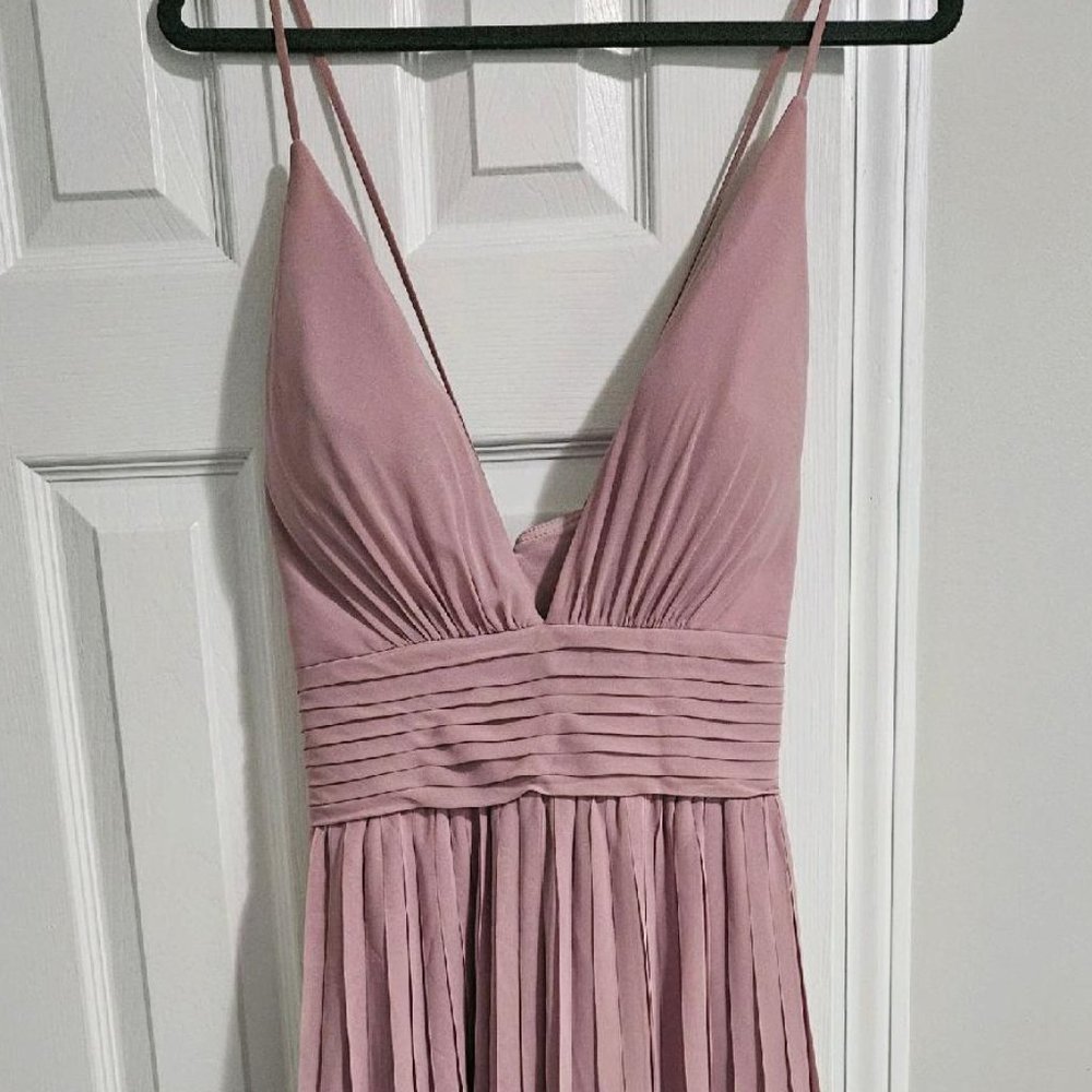 BRAND NEW Kennedy Blue Rose Colored Dress - Size 12